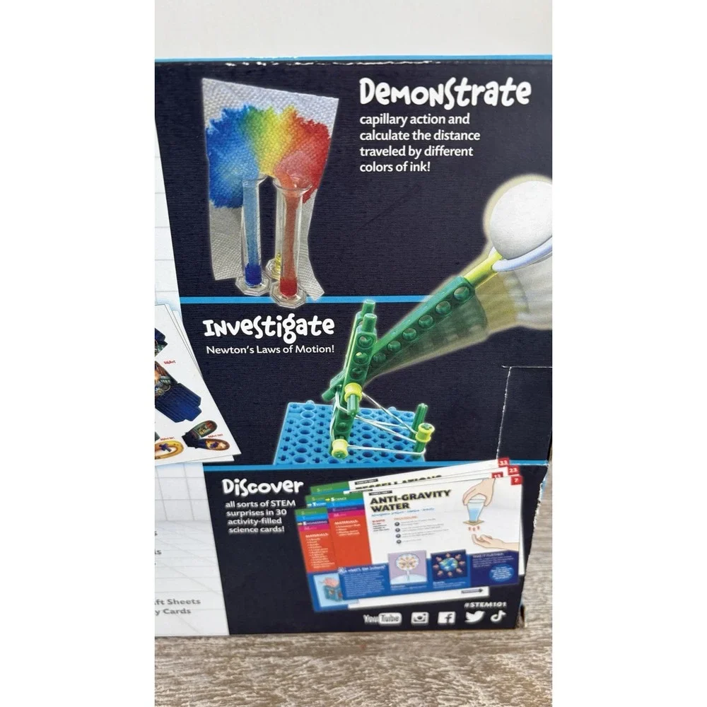 NEW Kids Activity Set Stem 101 Learning Toy 35 Amazing Activities Experiments